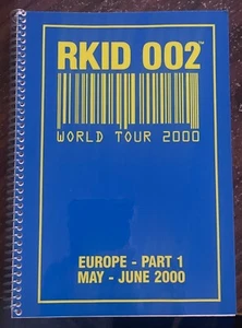 COOL OASIS TOUR ITINERARY PART 1 EUROPE MAY - JUNE 2000 PART OF WORLD TOUR 2000 - Imagen 1 de 6