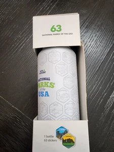LET'S WANDER Original Lets Wander National Park Water Bottle with White New!! - Picture 1 of 8