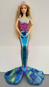 Mattel Barbie Doll Magical Mermaids 2000 Light up Tail