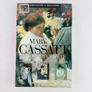 Mary Cassatt Modern Woman Screen Saver & Wallpaper PC Software NEW SEALED - Picture 1 of 2