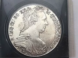 AUSTRIA THALER, BURG CO TYR 1780 X ARCHID AUST DUX / R IMP BO REG M. THERESIAD G - Picture 1 of 3