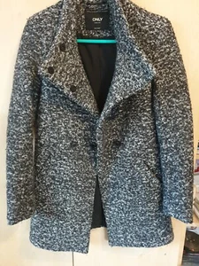ONLY Damen Jacke Boucle Woll Coatigan XS - Bild 1 von 2