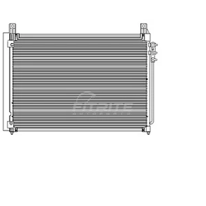 New A/C Condenser For 2014-2018 Infiniti Q50 3.7L V6/3.5L V6 Hybrid 921004GB0A - Picture 1 of 1