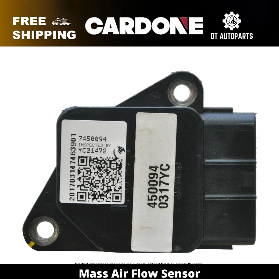 Sensor de flujo de aire másico Cardone 2009 2010 2011 para Volvo XC70 2008-2015 3,2 L L L6 Foto 1 de 4