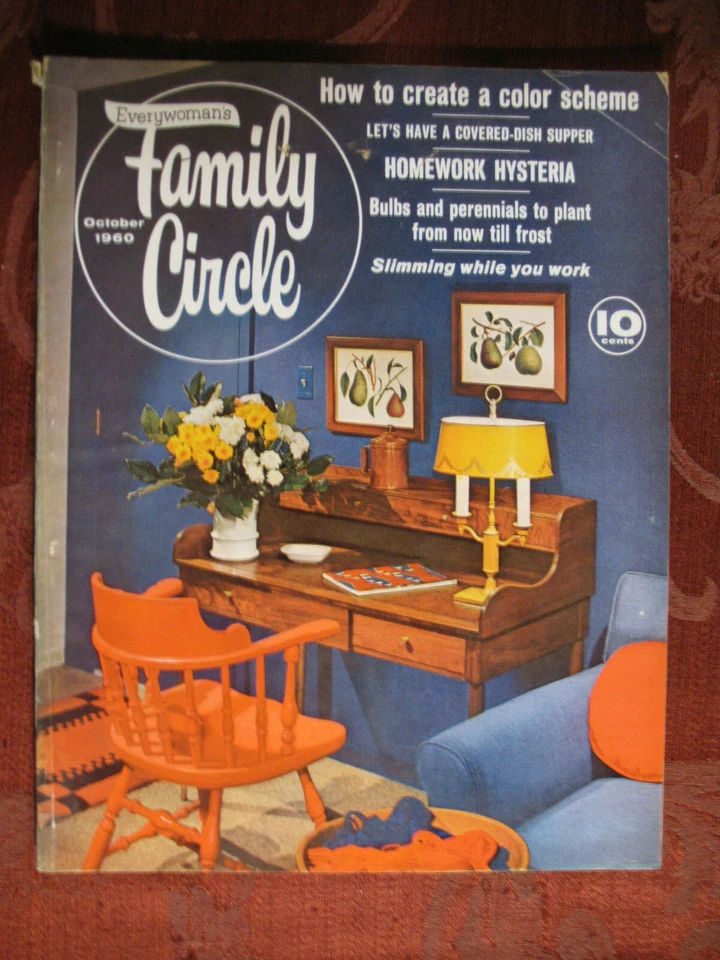 RARE FAMILY CIRCLE Magazine October 1960 Mary Higgins Clark - Image 1 of 1