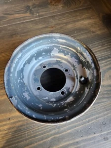 1987 Yamaha Champ YFM100T Front Right Wheel Rim 2FJ-25180-00-35 - Picture 1 of 7