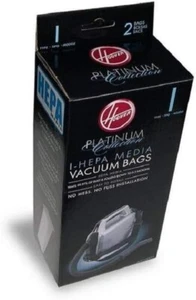 4 Hoover Platinum Collection Type I HEPA Media Vacuum Bags AH10005 - Picture 1 of 1