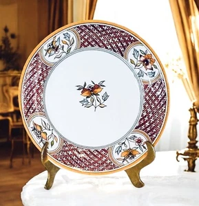 Vintage Villeroy & Boch Normandie Flowers Vitro Porzellan 8,25" Salatteller sehr guter Zustand - Bild 1 von 9