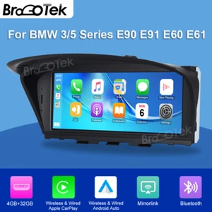 Stereo auto 8,9" Android 14 GPS navigatore satellitare WiFi DAB+ per BMW 3/5er E60 E90 4+32 GB - Foto 1 di 17