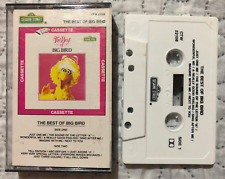 THE BEST OF BIG BIRD (Sesame Street) [1977] | AUDIO CASSETTE Very Good Condition