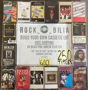 ALL GREATEST HITS BUILD YOUR LOT CASSETTE TAPES BUY $25 GET FREE SHIPPING 80S ++ - Picture 1 of 453