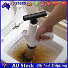 Au Drain Clog Remover Tools Electric Plunger Toilet For Sewer Floor Drain (White