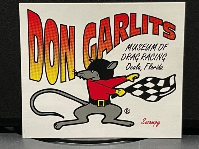 PEGATINA VRHTF NHRA BIG DADDY DON GARLITS MUSEO DE CARRERAS DE ARRASTRE 3" X 2,5" Foto 1 de 1