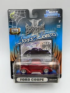 Muscle Machines Jesse James Red Ford Coupe 1:64 Scale Die Cast Car FREE SHIPPING - Picture 1 of 4