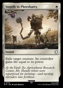 *MtG: Swords to Plowshares - Commander Fallout Uncommon - magicman-europe* - Bild 1 von 1