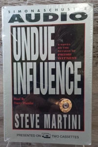 Undue Influence by Steve Martini NEW SEALED 2 Audio Cassettes - Picture 1 of 2