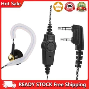 K-Typ 2Pin Walkie Talkie Headset Ohrhörer Headset für Kenwood KPG Baofeng DE - Photo 1/10