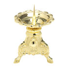 Three foot chandelier 15cm high brass gold plated altar chandelier with spike ca