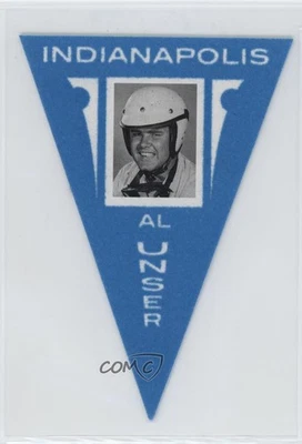 2012 Panini Golden Age Ferguson Bakery Pennants Blue Al Unser #46 HOF - Image 1 of 2