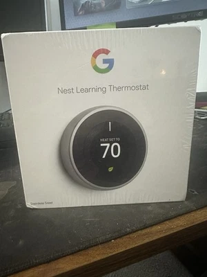 Google Nest Termostato Inteligente de Aprendizaje 3ª Generación - Acero Inoxidable (T3007ES) Foto 1 de 3