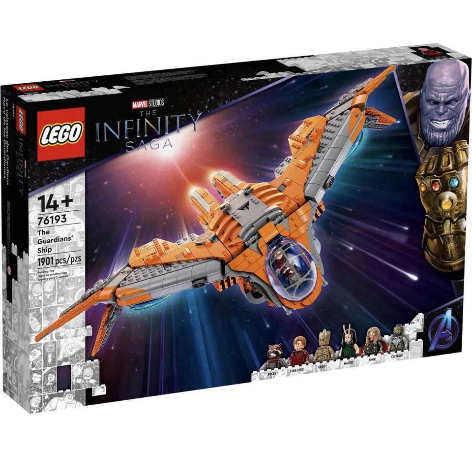 LEGO Marvel The Guardians’ Ship (76193) Avengers Endgame RETIRADO NUEVO SELLADO Foto 1 de 1