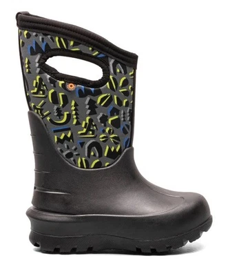 NEW $85 BOGS Classic Boy's Boots 35/3 Waterproof Insulated Rubber Rain Snow -35 - Image 1 of 4