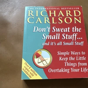 Bin Don't Sweat the Small Stuff-- and it's All Small Stuff: Simple Ways to Keep - Picture 1 of 3