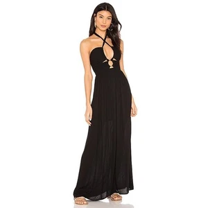 NWT Revolve Superdown Marley Maxi Dress in Black - Picture 1 of 12