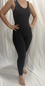 JoyLab strukturierter schwarzer Einteiler Body XS - Seamless Active Jumpsuit Neu mit Etikett - Bild 1 von 12