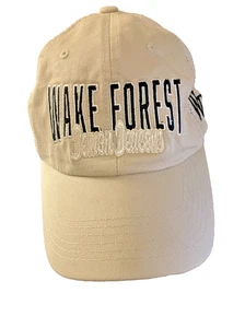 Wake Forest Demon Diacon Cap Snapback Regolabile Beige/Light Khaiki - Foto 1 di 9