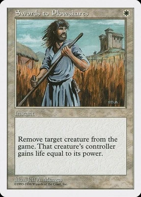Anthologies  MTG  1 Swords to Plowshares  Magic - Image 1 of 2