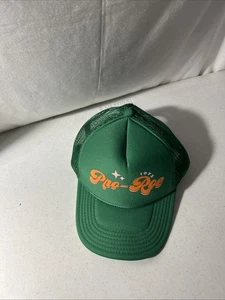 Sombrero verde Pro Roe 1973 correa ajustable malla trasera - Imagen 1 de 5