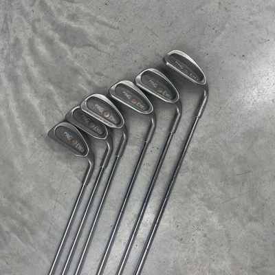 RH Ping Eye 2 Iron Set 3 4 5 6 8 W Orange Dot ZZ Lite Stiff Steel - Image 1 of 4