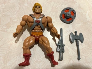 Vintage Masters of the Universe He-Man Figur KOMPLETT Soft Head Mexico mit Comic - Bild 1 von 8