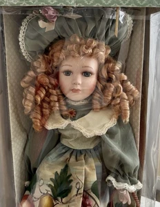 Classic Treasures Genuine Fine Bisque Porcelain Special Edition Collectible Doll - Picture 1 of 11