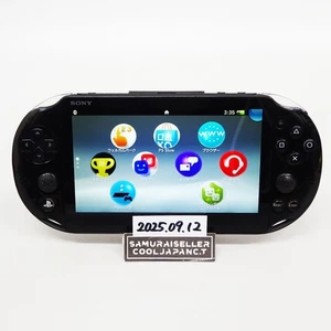 Sony Playstation PS Vita Black PCH-2000 ZA11 Console only PSV Slim Japan Tested - Picture 1 of 10
