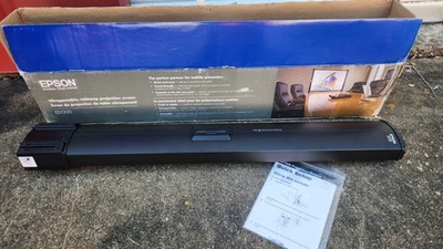 Epson ES1000 16:9 Tabletop Portable Projector Screen Open Box - Image 1 of 4