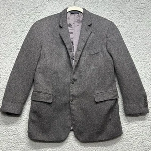 Blazer Brooks Brothers Hombre’s 40R Gris 100% Lana de Cordero Chaqueta 2 Botones Hecho en Italia - Imagen 1 de 12