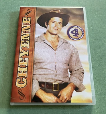 Cheyenne The Complete Fourth Season 4 DVD Clint Walker Western Series Ships Free - Image 1 of 4