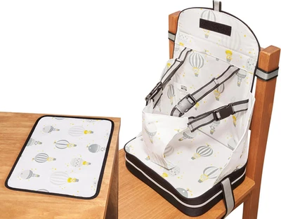 Polar Gear Alza Sedia Con Tovaglietta per Bambini, Senza BPA, Lavabile, Riutiliz - Immagine 1 di 4