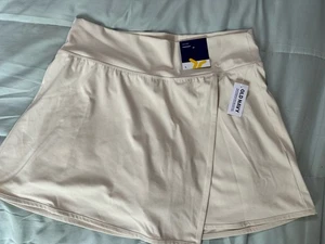Pantalón corto suave Old Navy Active Power, blanco, tiro alto, secado, talla L - Imagen 1 de 5