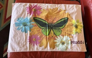 (1) Mudd Butterfly Flower Pillowcase Retro Y2K - Picture 1 of 6