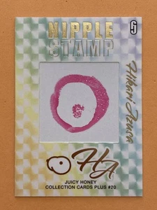 Azusa Hikari Juicy Honey Plus 20 Nipple Stamp Card - Picture 1 of 1