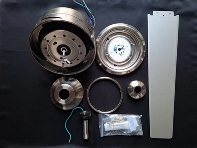 (3) Home Decorators Mercer 52 in Brushed Nickel 1002227827 replacement parts - Image 1 of 4