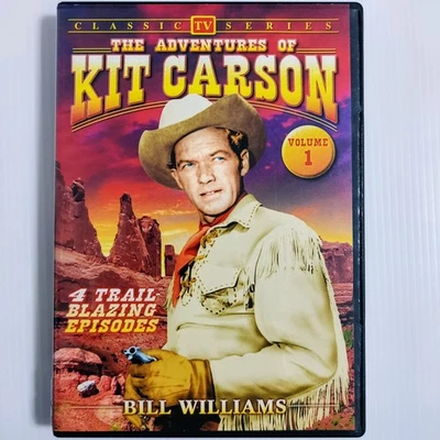 DVD Western Kit Carson Volume 1 – Classic TV 1951 Region 0 NTSC Bill Williams  - Image 1 of 4