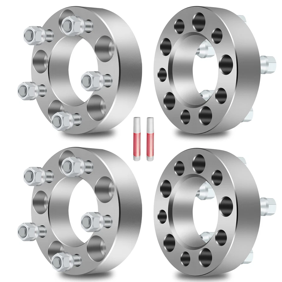 4pcs For 1983-2011 Ford Ranger 2008 2010 1.5" Thick 5x4.5 Wheel Spacers 1/2"x20 - Image 1 of 4