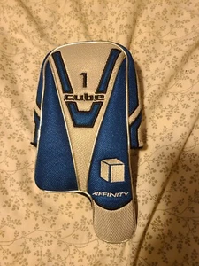 EXCELLENT CONDITION HEADCOVER: Affinity Cube 1 Head Cover - Blue - Picture 1 of 2