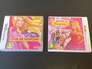 BARBIE DREAMHOUSE PARTY NINTENDO 3DS + BARBIE STAR DE LA MODE NINTENDO DS - Bild 1 von 8