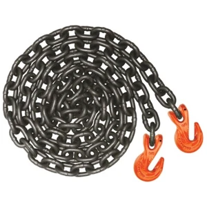 Cadena aglutinante VULCAN G100 - ganchos de agarre - 3/8" x 16' - 8800 lbs SWL - Imagen 1 de 9