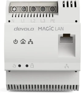 ⭐NEU⭐ Devolo Magic 2 LAN Powerline DINrail Adapter Art.No. 08528 bis 2400 mbps - Photo 1/4